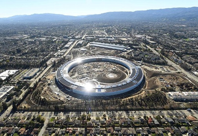 round building in center of valley